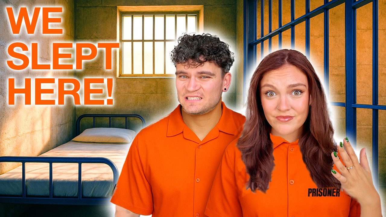 WE SLEPT OVERNIGHT IN A PRISON...