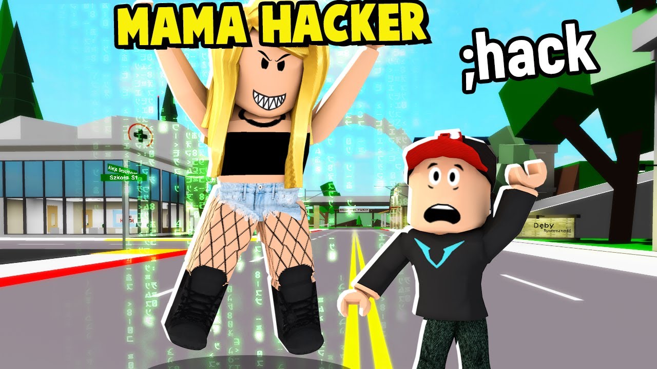 Moja Mama Została Hackerem w Brookhaven (Roblox) | Vito i Bella