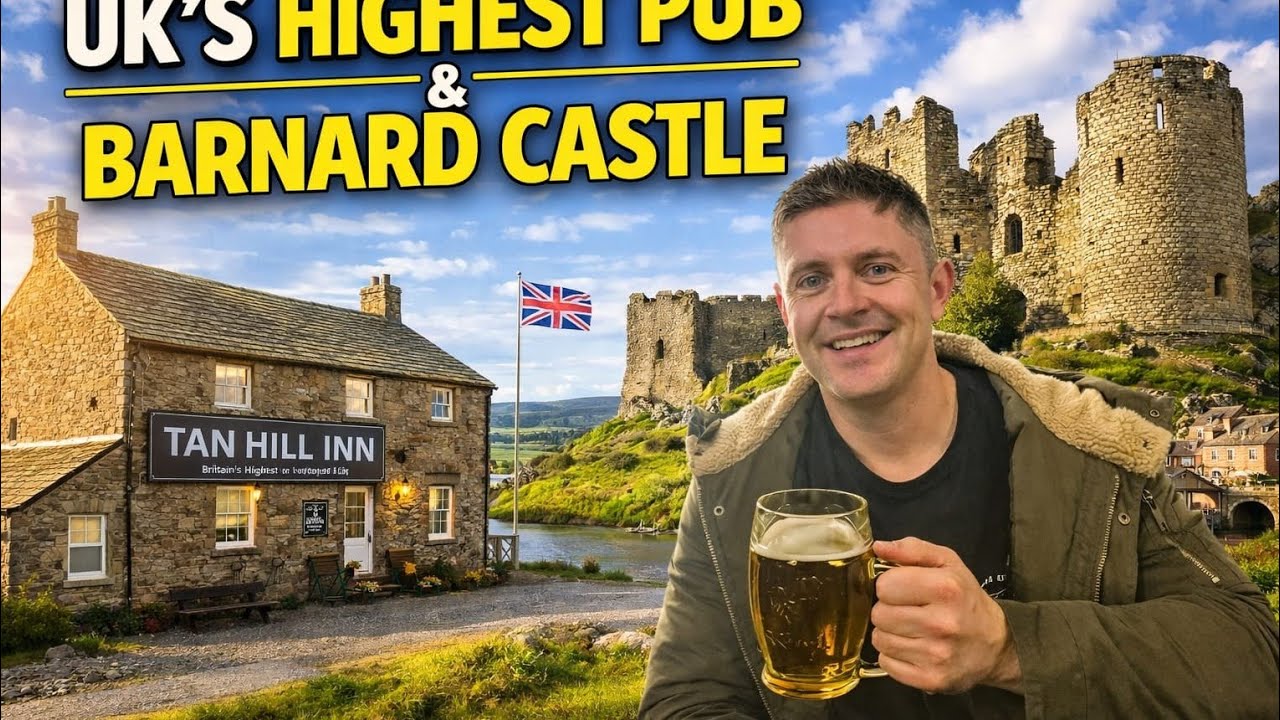 Pints In the highest pub in the uk & Barnard Castle 