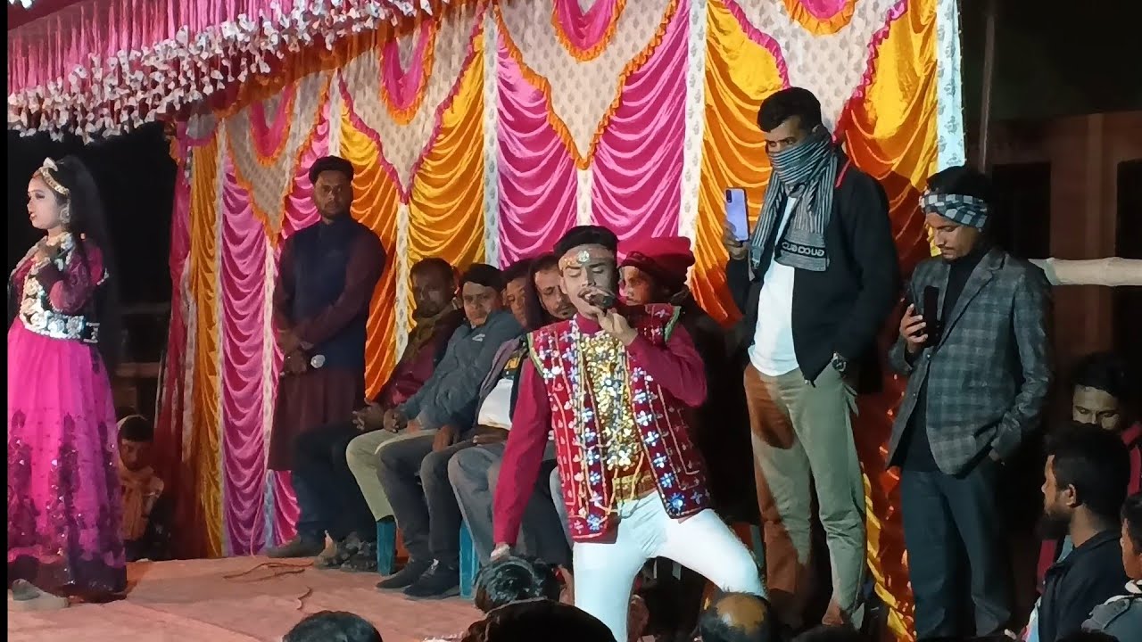 নায়ক শান্তর ও নায়িকা শ্রাবন্তী,, পাখি রাজের গান || Jamalpur Jatra 