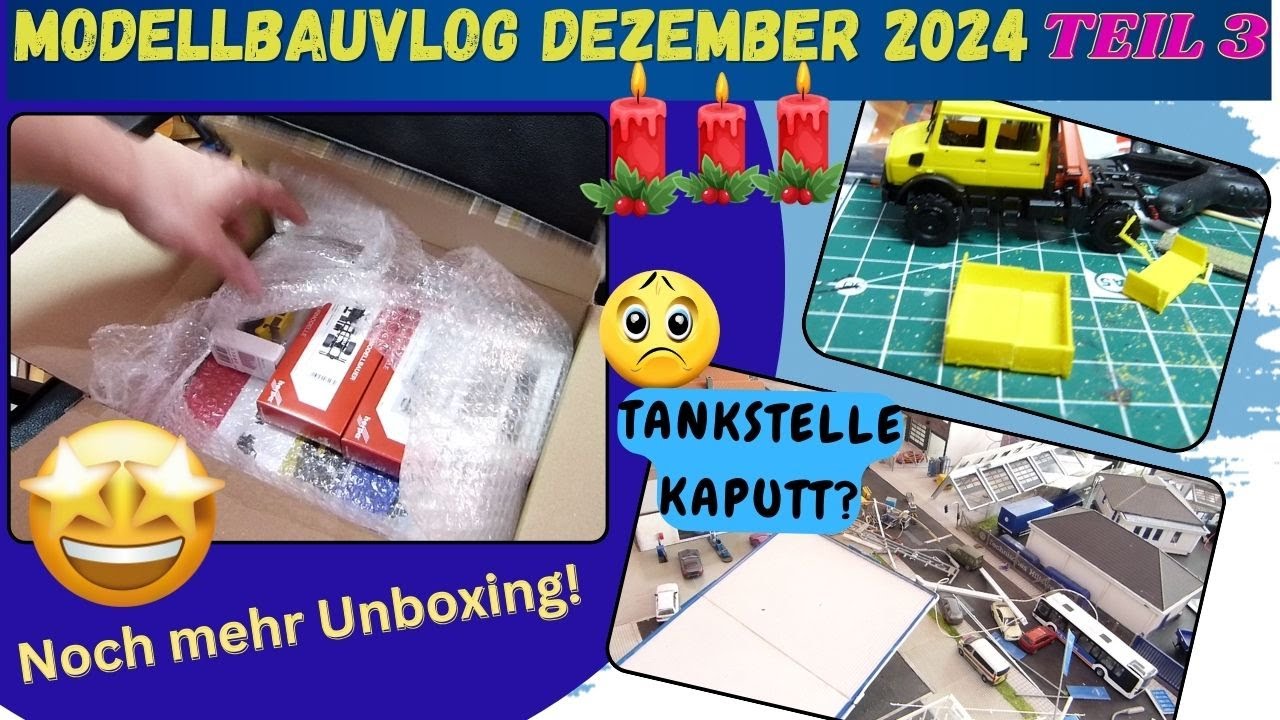 Modellbau -Volg Dezember Teil 3 ,-Mehr zu auspacken#1:87'#herpa