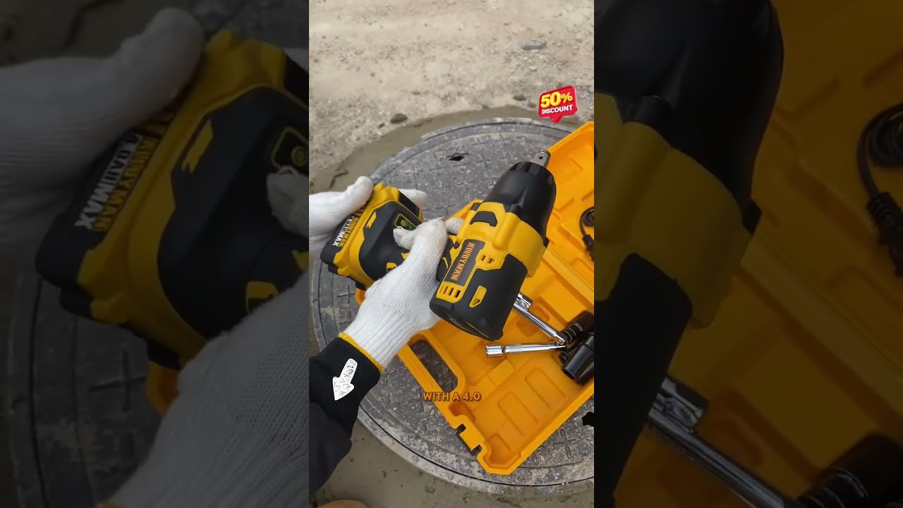 Stuck nuts? No problem! Alloyman impact wrench breaks them easily 