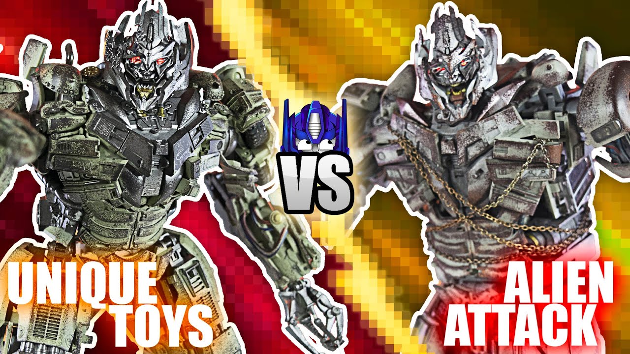 ¿CUÁL ES EL MEJOR MEGATRON? | Unique Toys Desperado VS Alien Attack Mackron!