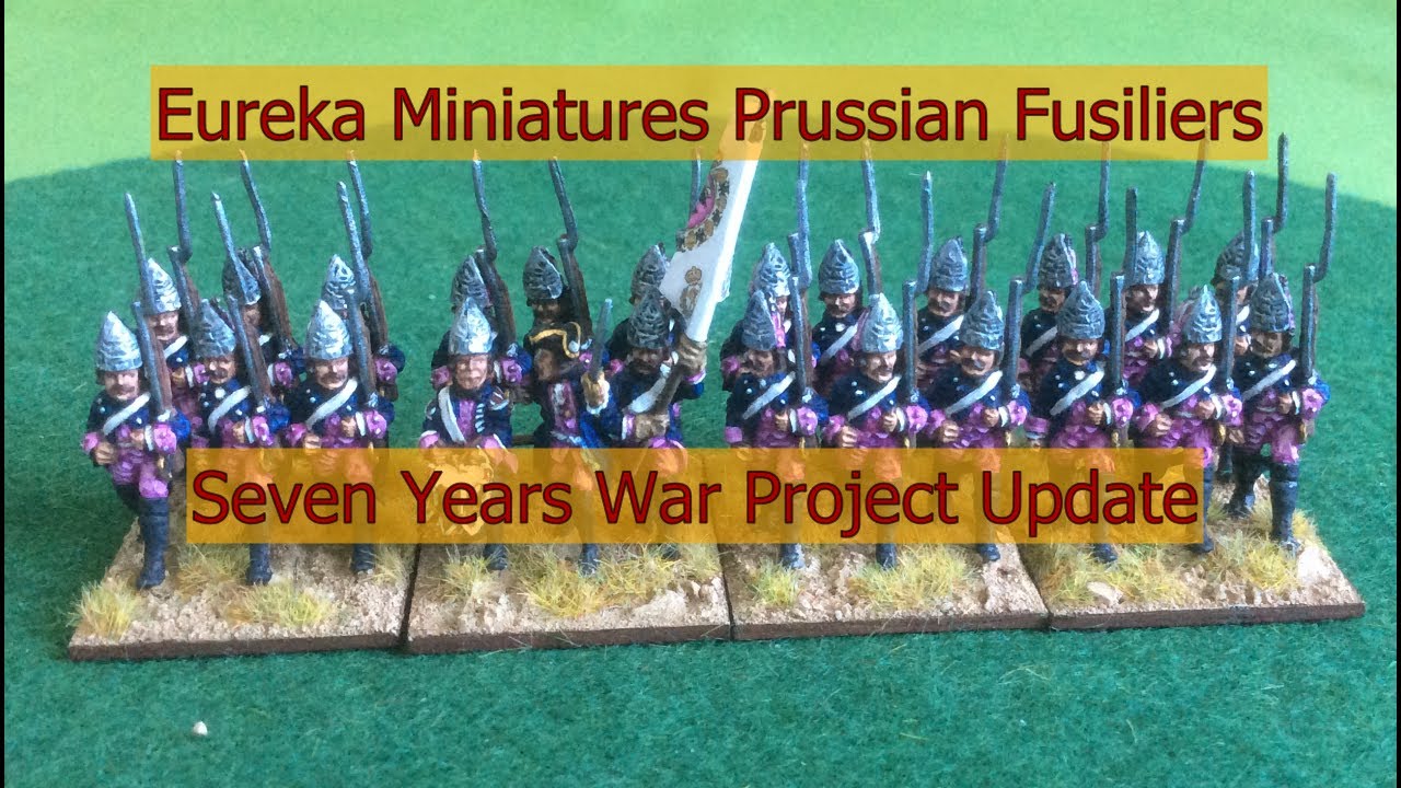 Eureka Miniatures Seven Years War Prussian Fusiliers