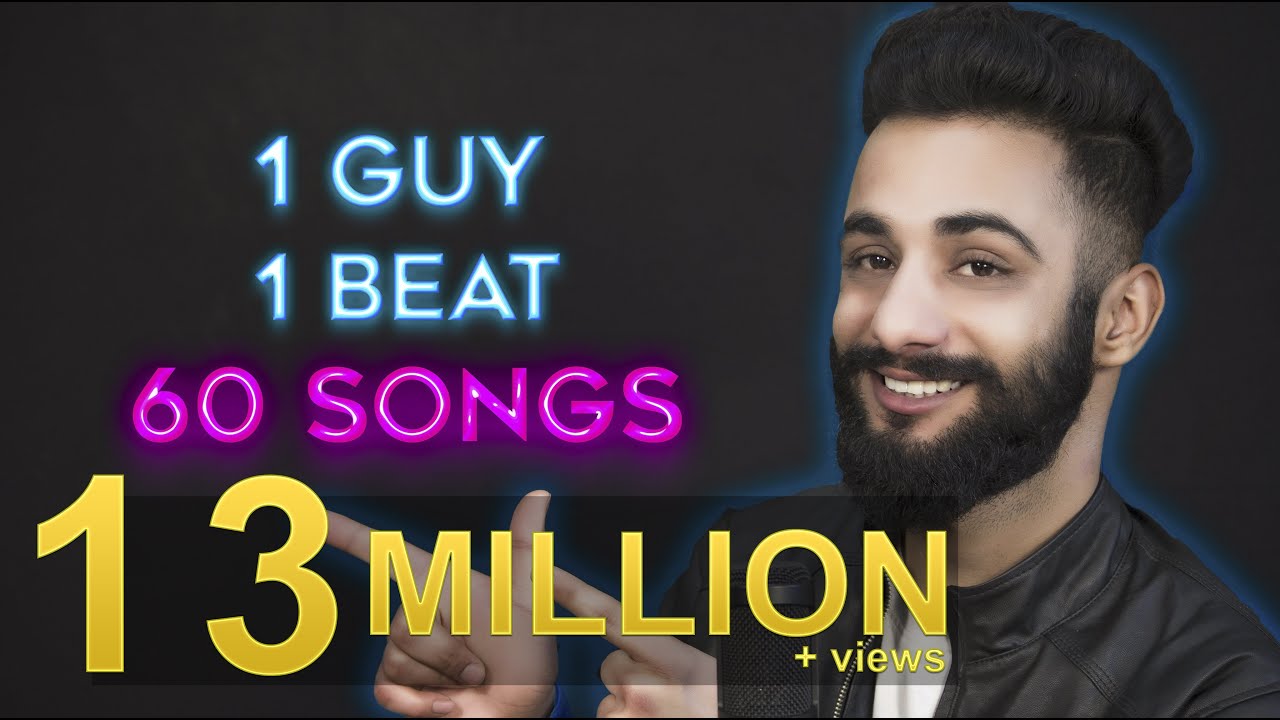 1 GUY | 1 BEAT | 60 SONGS | Aarij Mirza | Mashup
