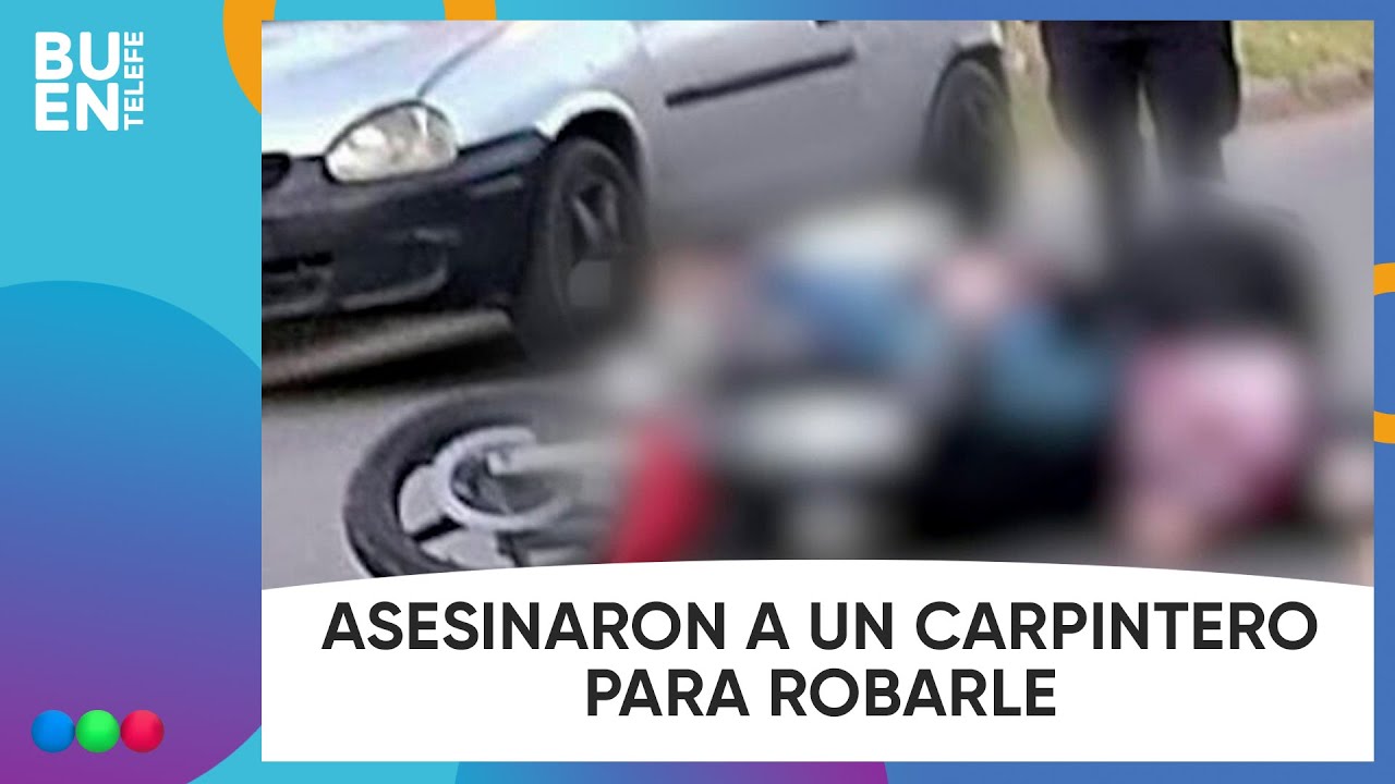 MOTOCHORROS ASESINARON a un CARPINTERO para robarle en Laferrere #BuenTelefe