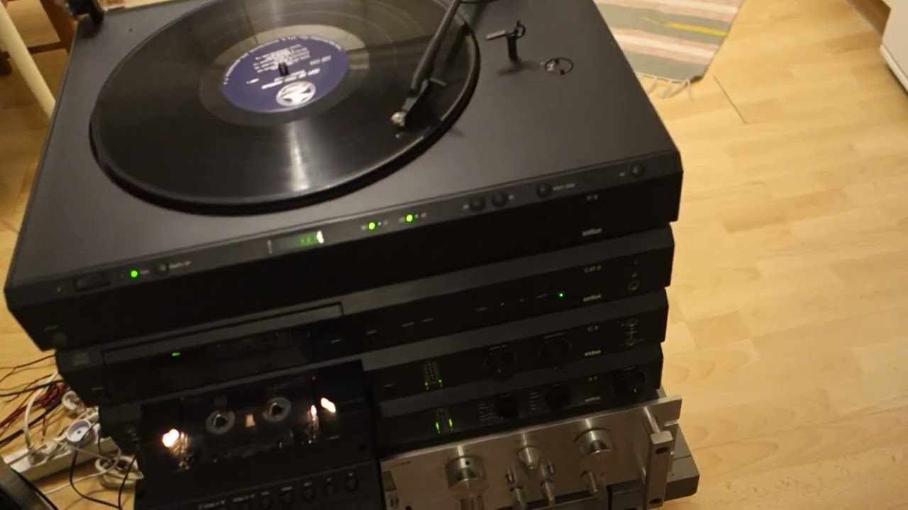 Braun Atelier P3 CD3 C2 A2 & Sansui SP-1200