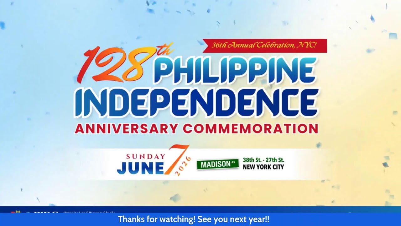 [LIVE] 128th Philippine Independence Parade, Madison Avenue, New York City