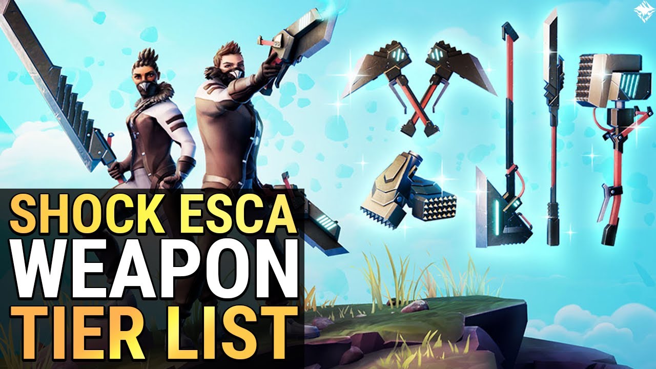Dauntless Shock Escalation Weapon Tier List - Strongest weapon to Weakest