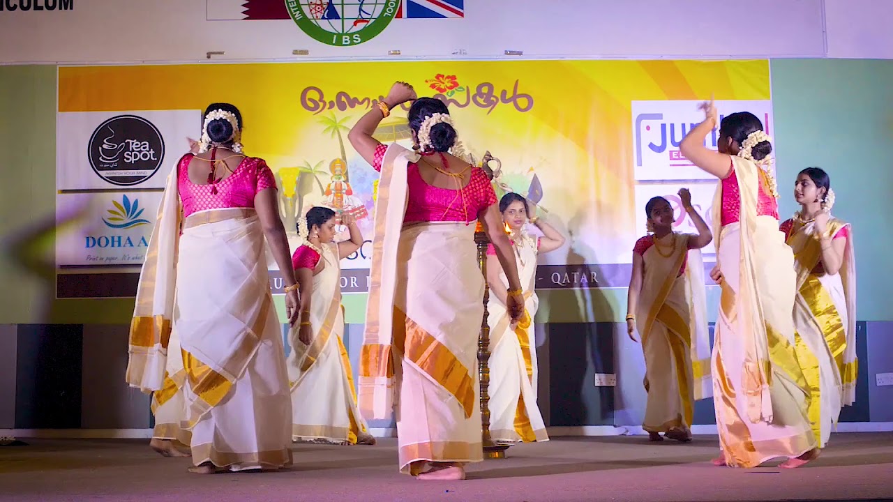 Thiruvathira Pankajakshan kadal varnan Veera virada Gajananam Onam celebration Qatar