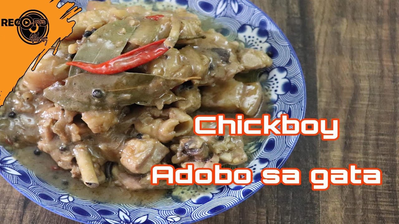 ADOBO SA GATA RECIPE | adobong baboy | chicken adobo | pagkaing pinoy | luto sa gata recipe