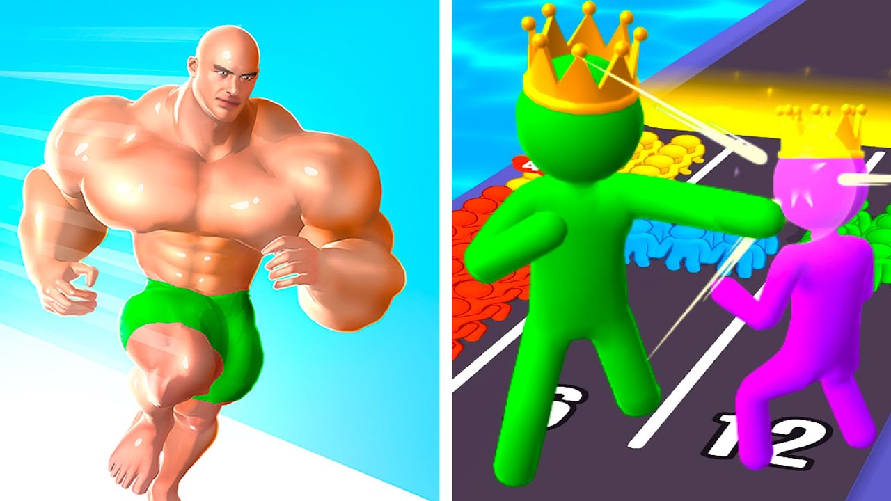Muscle Rush vs Giant Rush🤧😷🤒🤕Walkthrough Max Gameplay HF5799