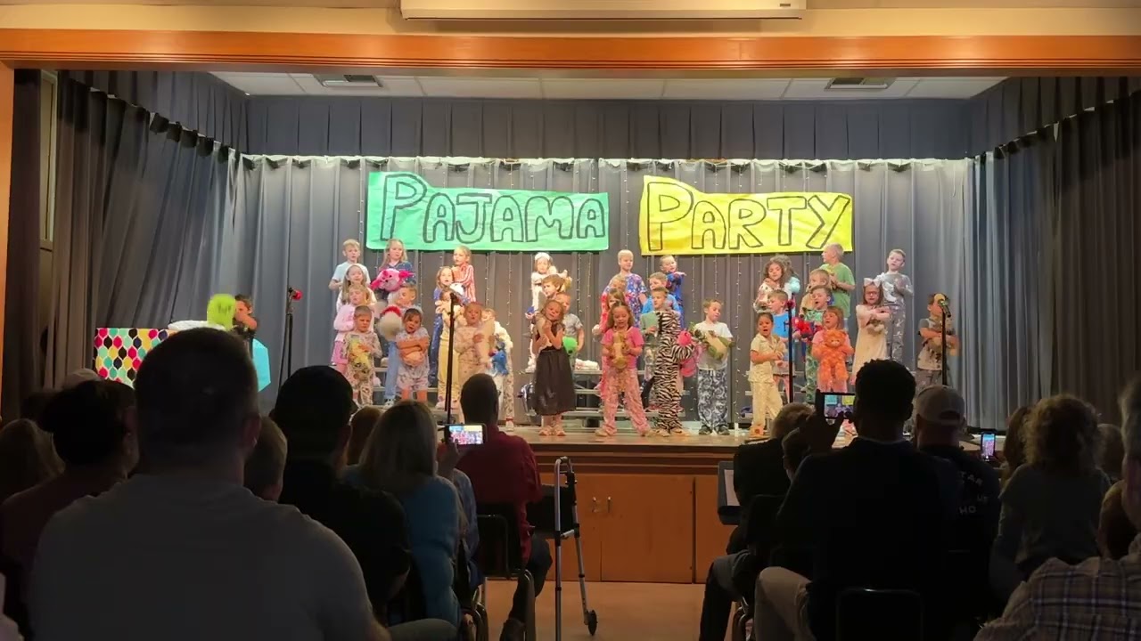 Lindsay Kindergarten 2026 Pajama Party the Musical