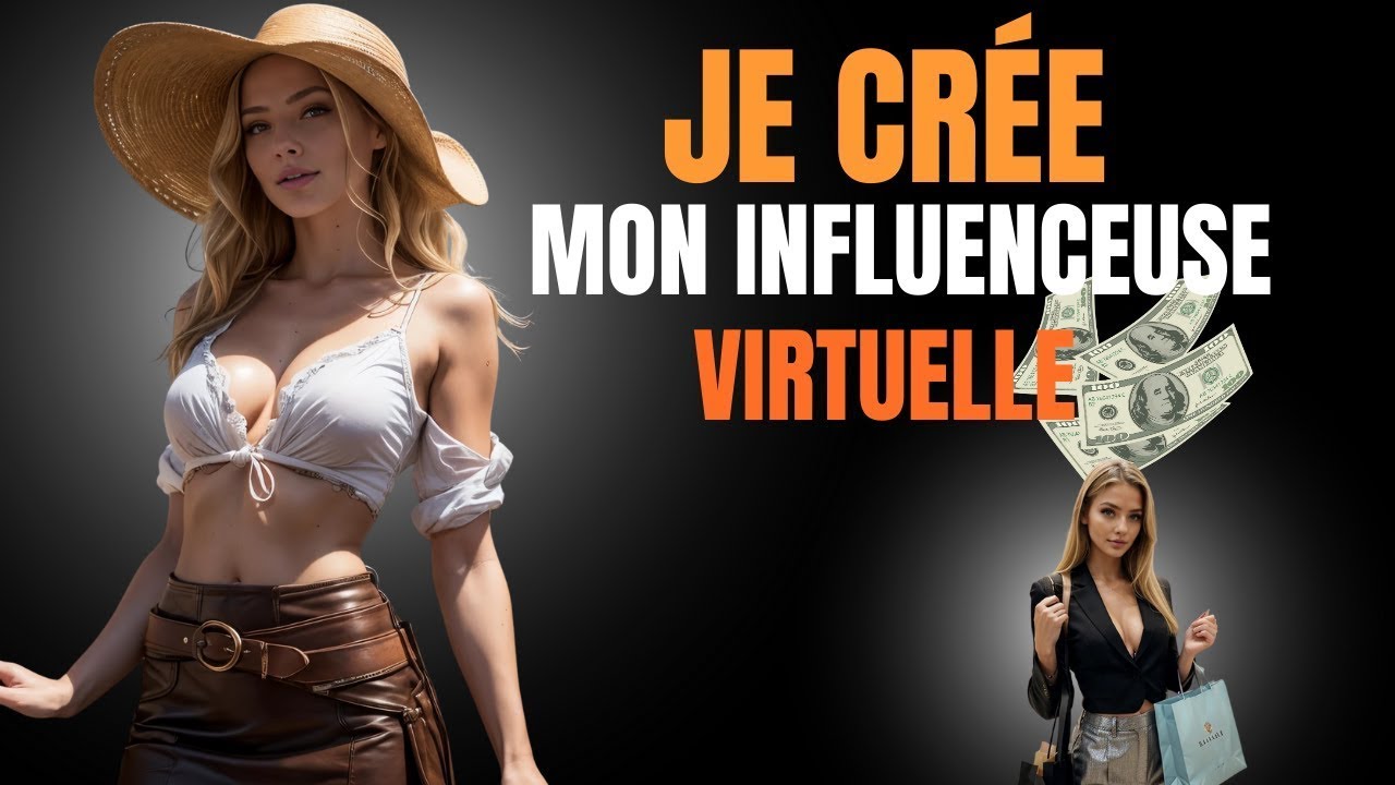 Comment créer une INFLUENCEUSE VIRTUELLE ? ( Partie 1 )