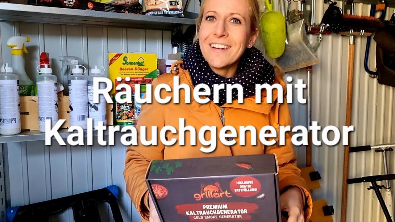 Räuchern mit Kaltrauchgenerator/ Rauchsalz selber machen