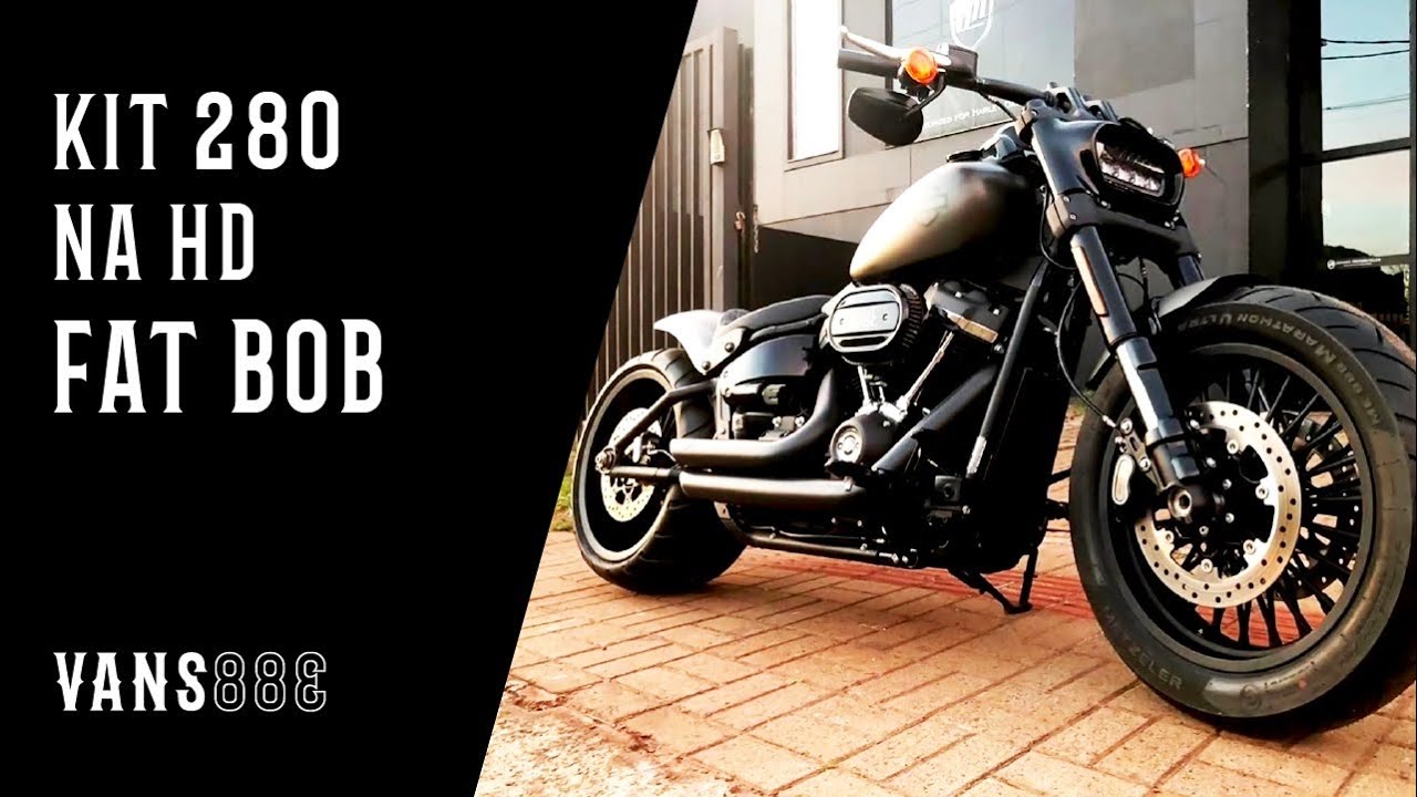 FAT BOB MAIS LINDA QUE EU JÁ VI! CUSTOMIZADA