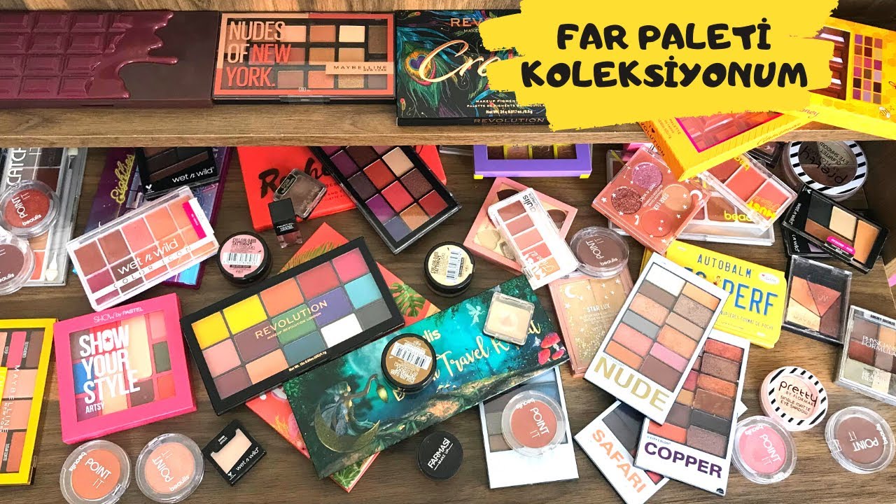 Far Paleti Koleksiyonum Bölüm 3 | Tekli Farlar | Far Paletleri | Makyaj Masamı Düzenliyorum