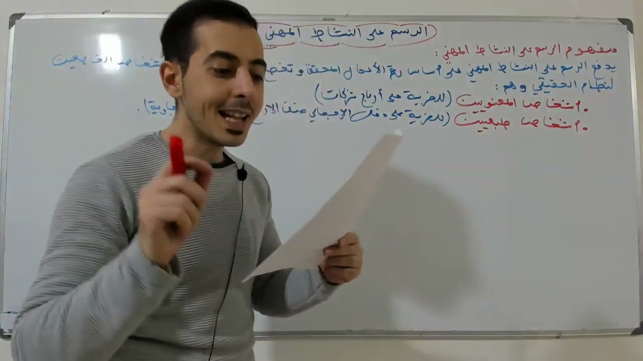 الرسم على النشاط المهني TAP