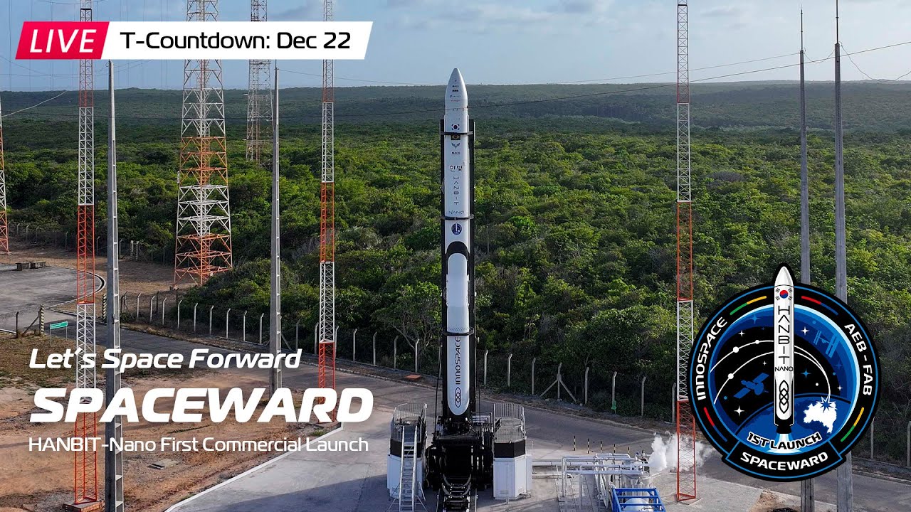 HANBIT-Nano | &lsquo;SPACEWARD&rsquo; Mission Launch Livestream &ndash; INNOSPACE | 이노스페이스