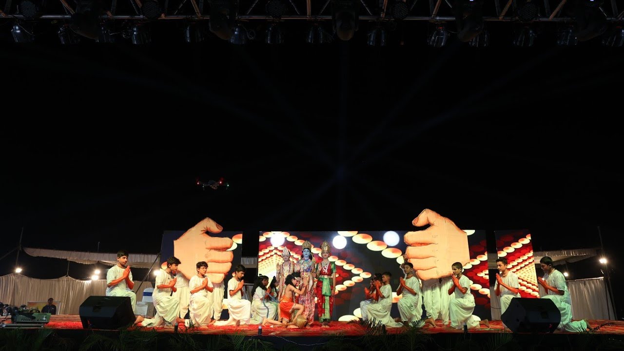Hanuman Chalisa Annual day dance performance.