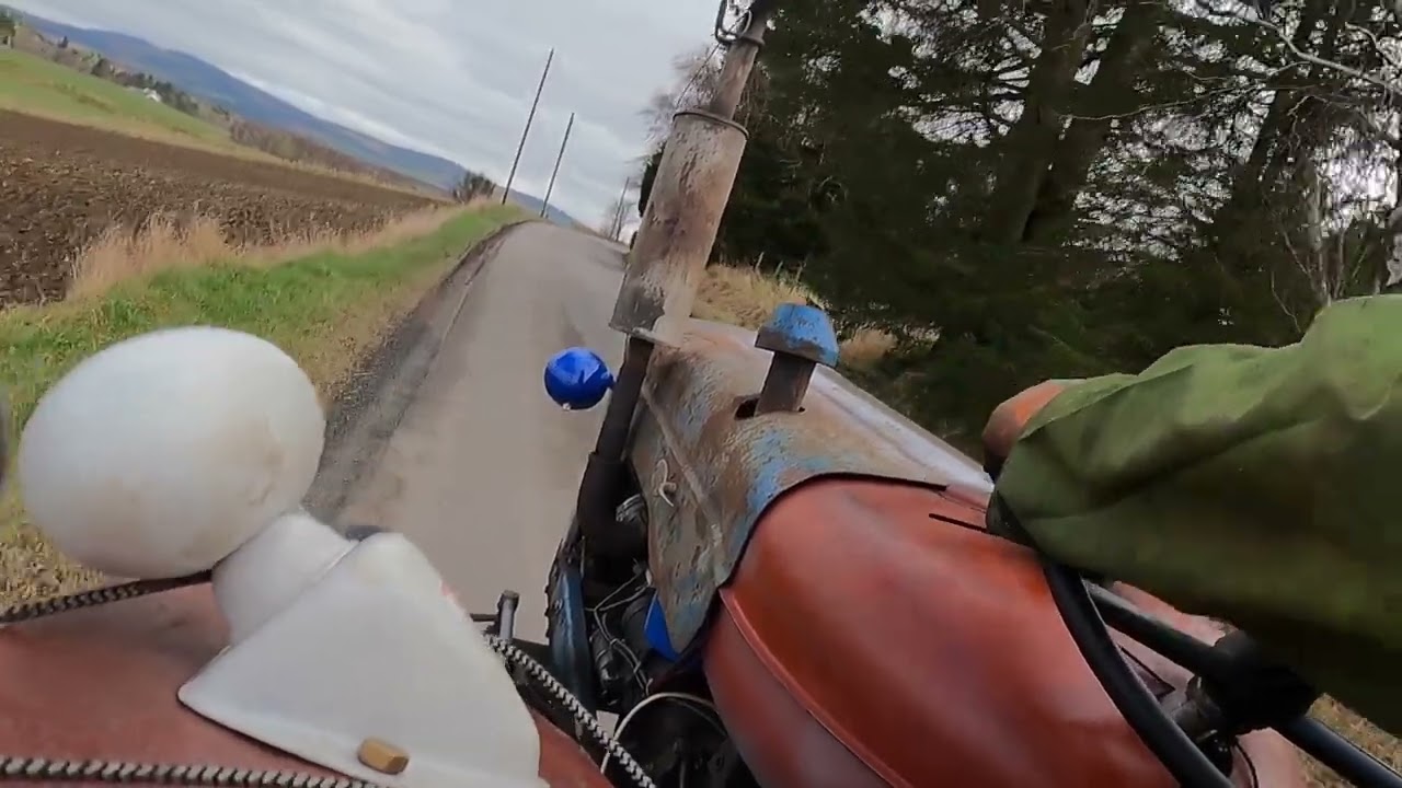 1955 Fordson Major road run faster than you think.