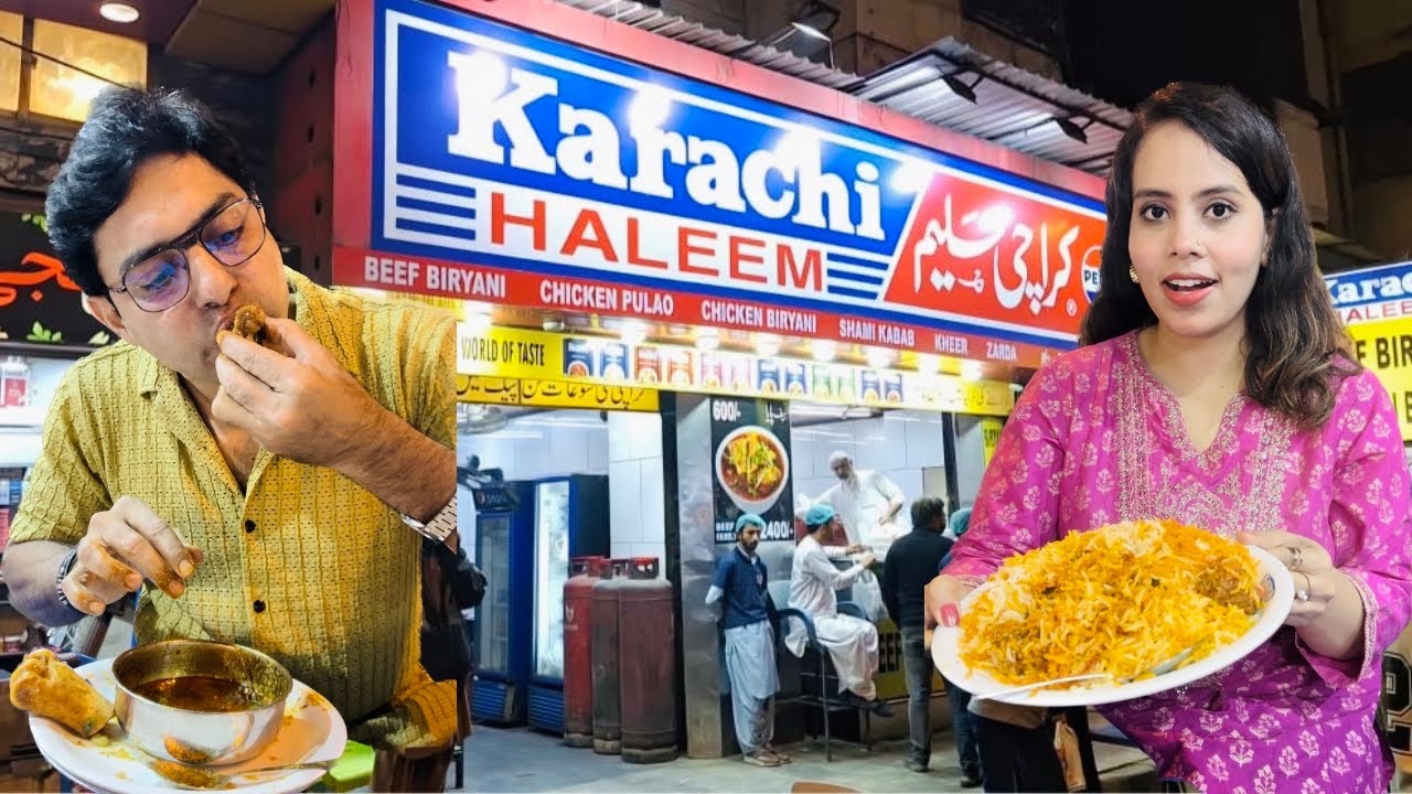 Burns Road Food Street | Karachi Haleem Oldest Restaurant | Oldest Area of Karachi 