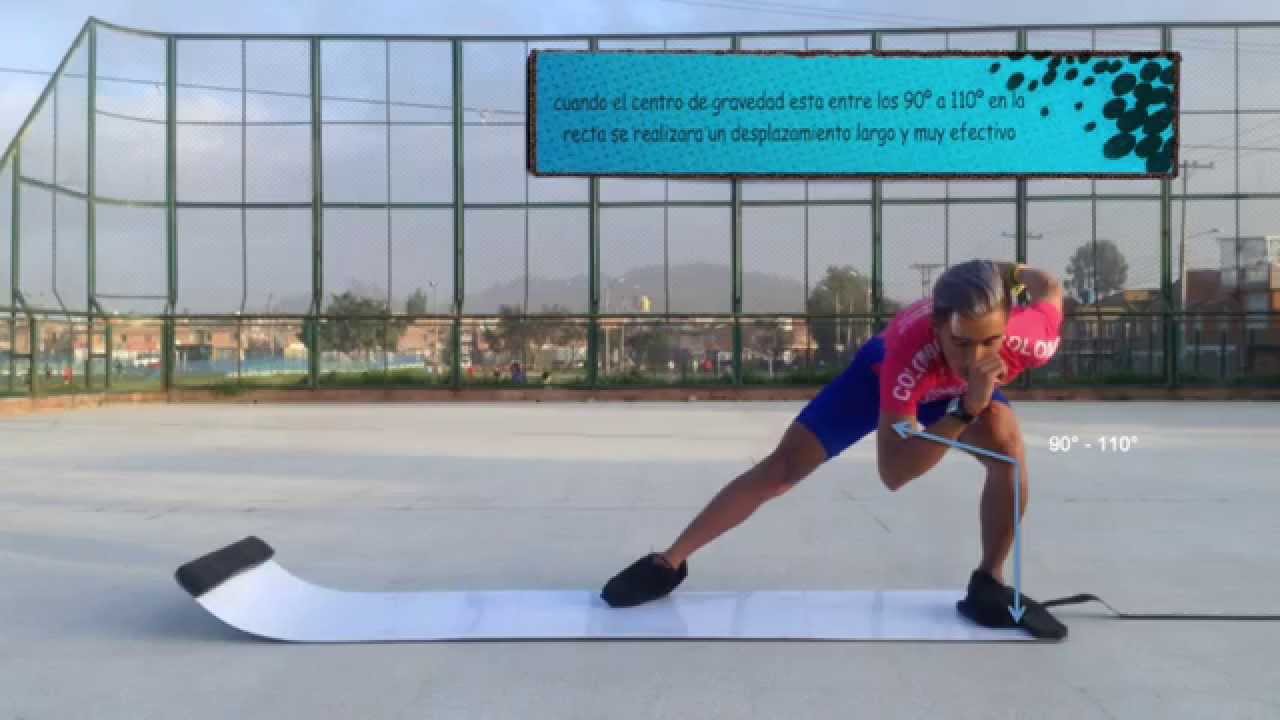 PATINAJE DE CARRERAS (técnica para desplazamiento)
