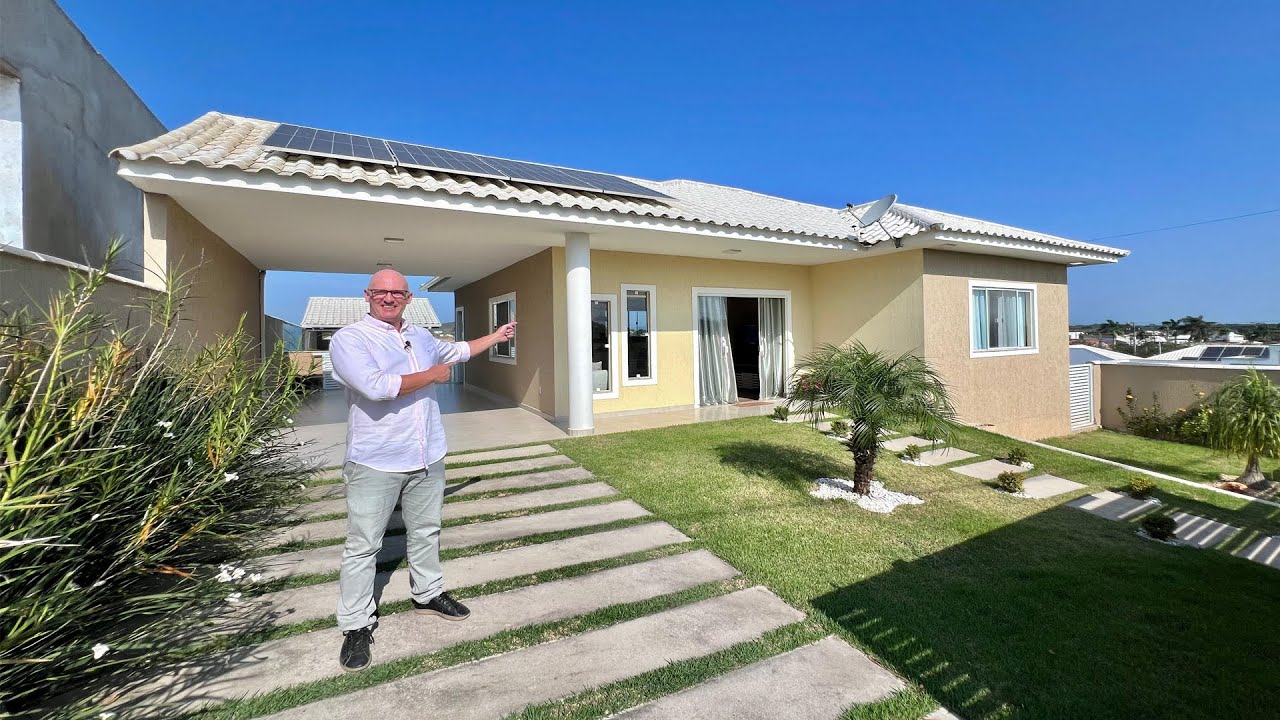 MUITO BOM GOSTO! CASA À VENDA NO CONDOMÍNIO COLLYNAS PARK | ARARUAMA RJ - REGIÃO DOS LAGOS