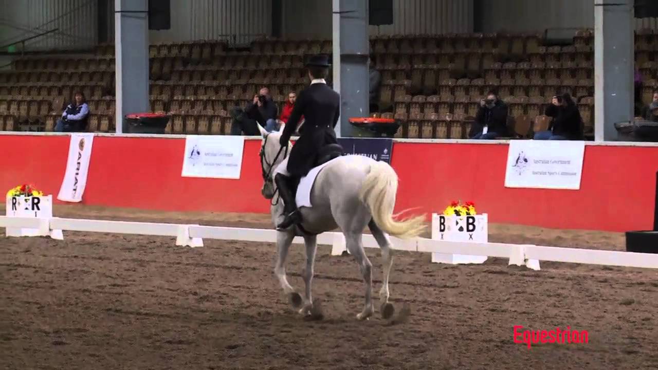 Jessica Manson and Legal Star CCI 3* Dressage at the M3DE