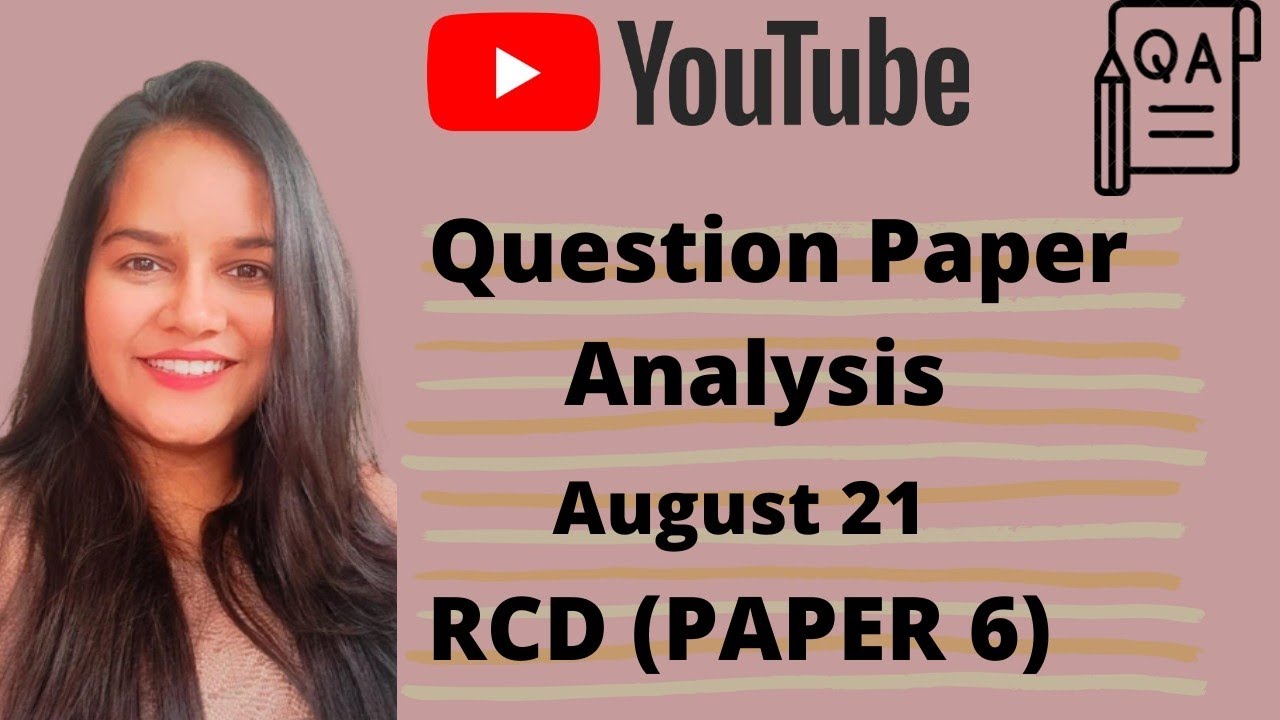 QUESTION PAPER ANALYSIS| RESOLUTION OF CORPORATE DISPUTES| PAPER 6| AUG 2021 | CS PROF| RITU AGARWAL