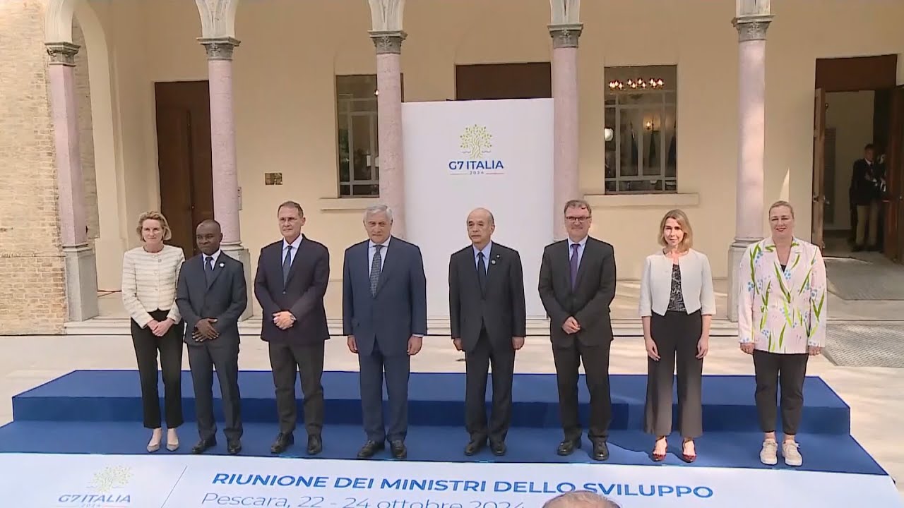 Al via il G7 Sviluppo di Pescara