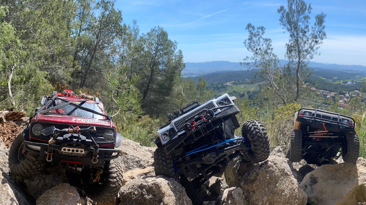 Up Mountain❗️The PREMIERE of the Absima CR4.4 Patrol GR in ROCKS🔥🔥🔥 #4x4 #offroad #viral #3