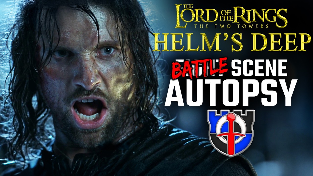 THIS is how it's done! - HELM'S DEEP Lord of the Rings - BATTLE SCENE AUTOPSY