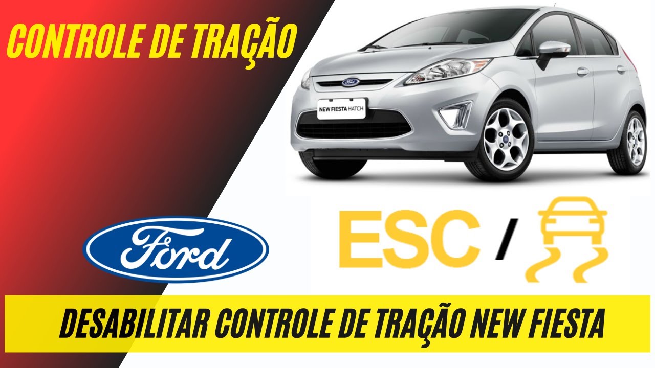 Como desligar o controle de estabilidade e tração do FORD New Fiesta Mexicano