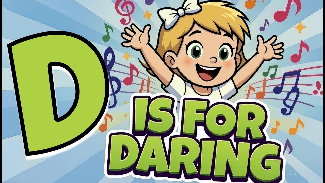 D is for Daring! Fun Letter D Song with Dragons, Drums, and Dancing | Elliebopz! Phonics for Kids