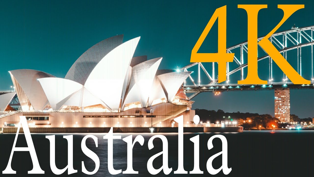 Sydney, Australia in 4K ,Beaches of Australia, Beautiful Relaxing Music for Stress Relief, beaches