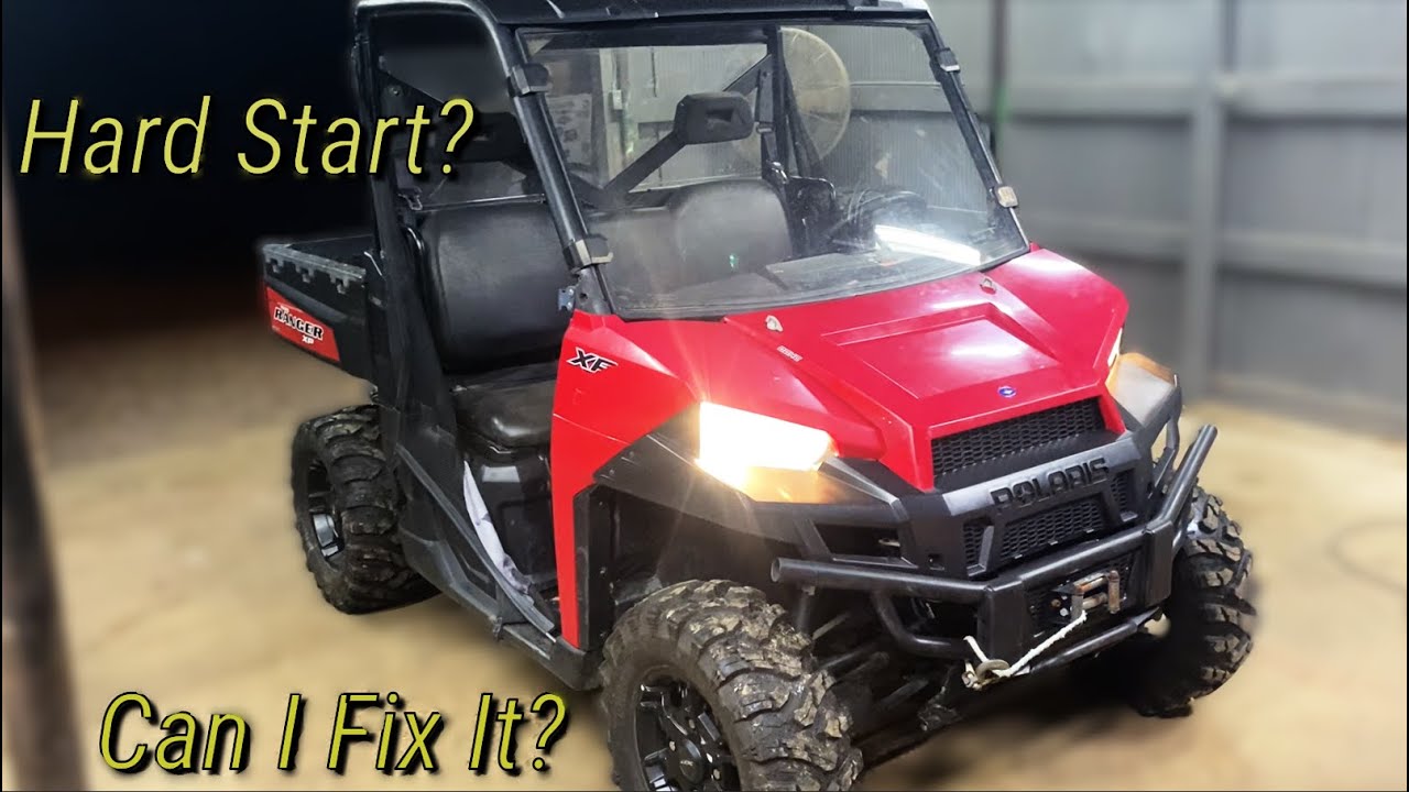 Polaris ranger 900xp hard start? Can i fix it?