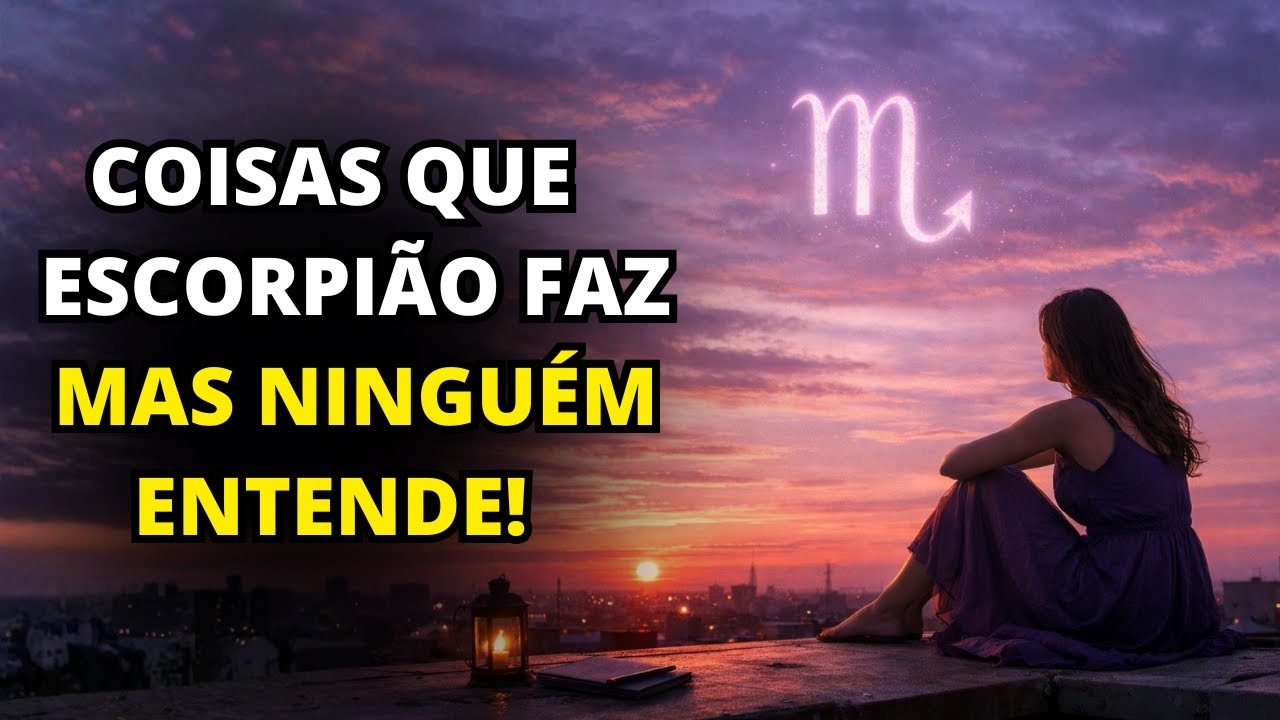 7 coisas estranhas que só quem é de Escorpião faz - E ninguém mais entende