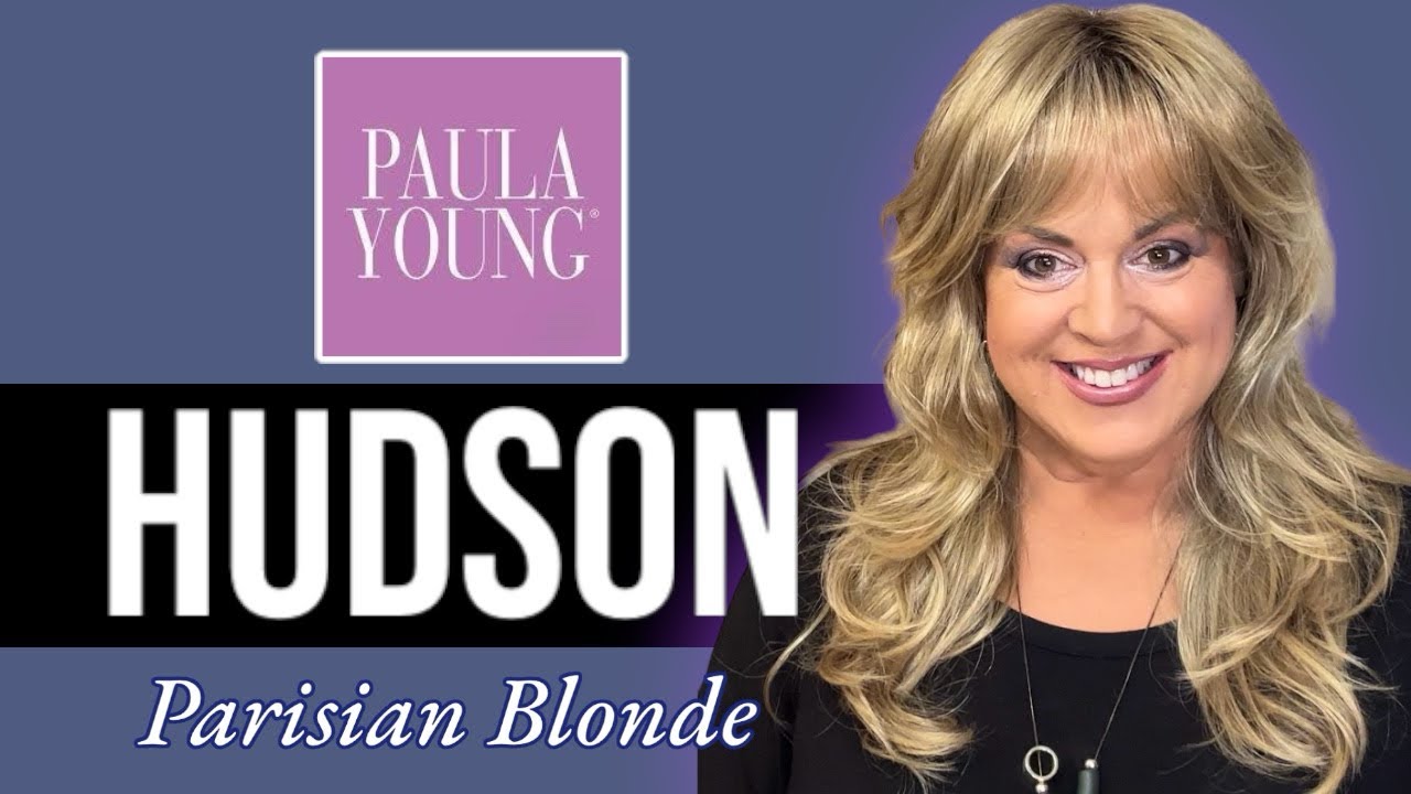 HUDSON by Paula Young in Parisian Blonde 💛 Long Layered Wavy Wig with Bangs 💛