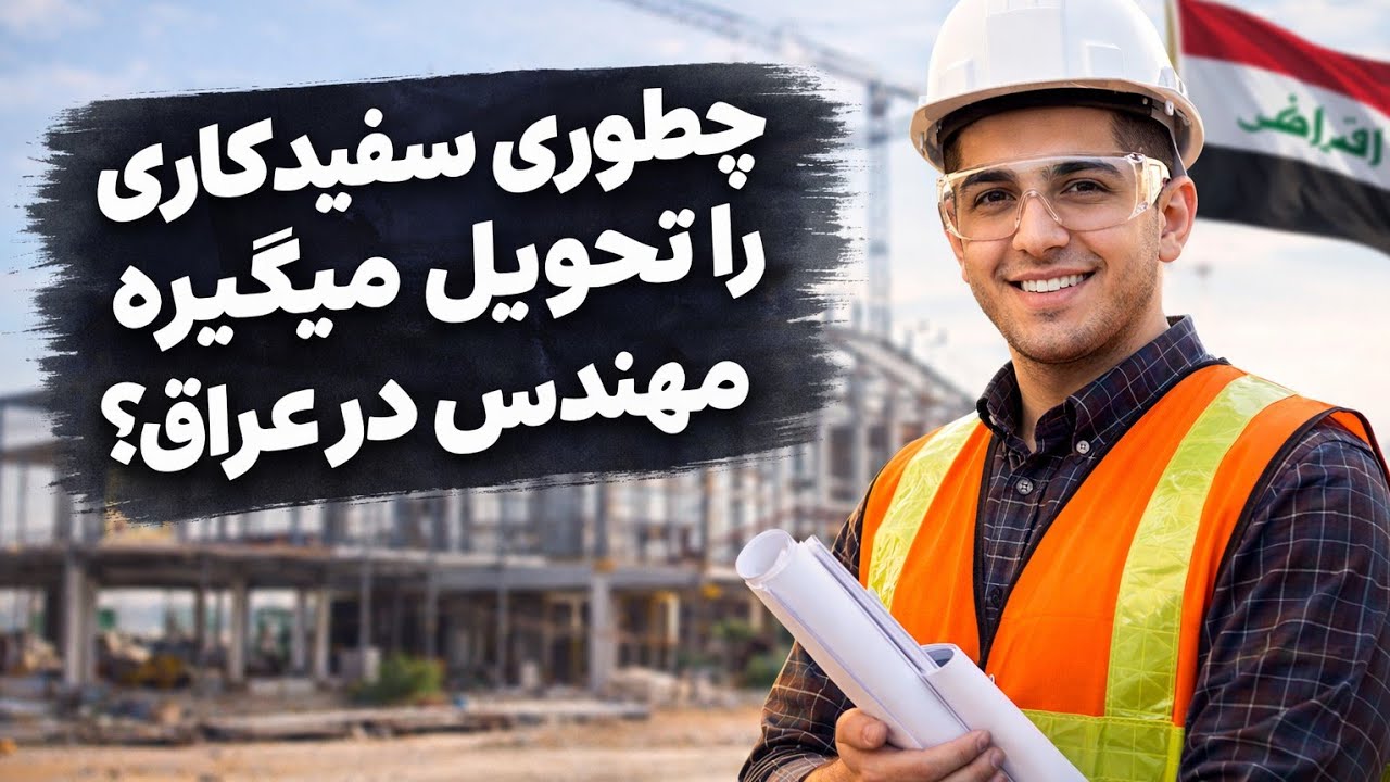 ۲ فبروری ۲۰۲۶چطوری سفید کاری را مهندس تحویل میگیره عراق 