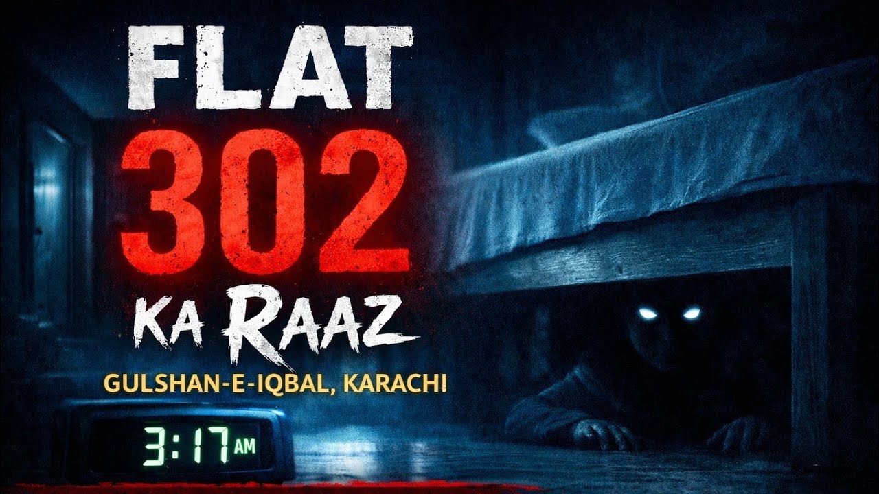3:17 AM  Series 1 - Gulshan e Iqbal Flat 302 Ka Darwana Raaz | Don't Look Down | Flat 302 Urdu