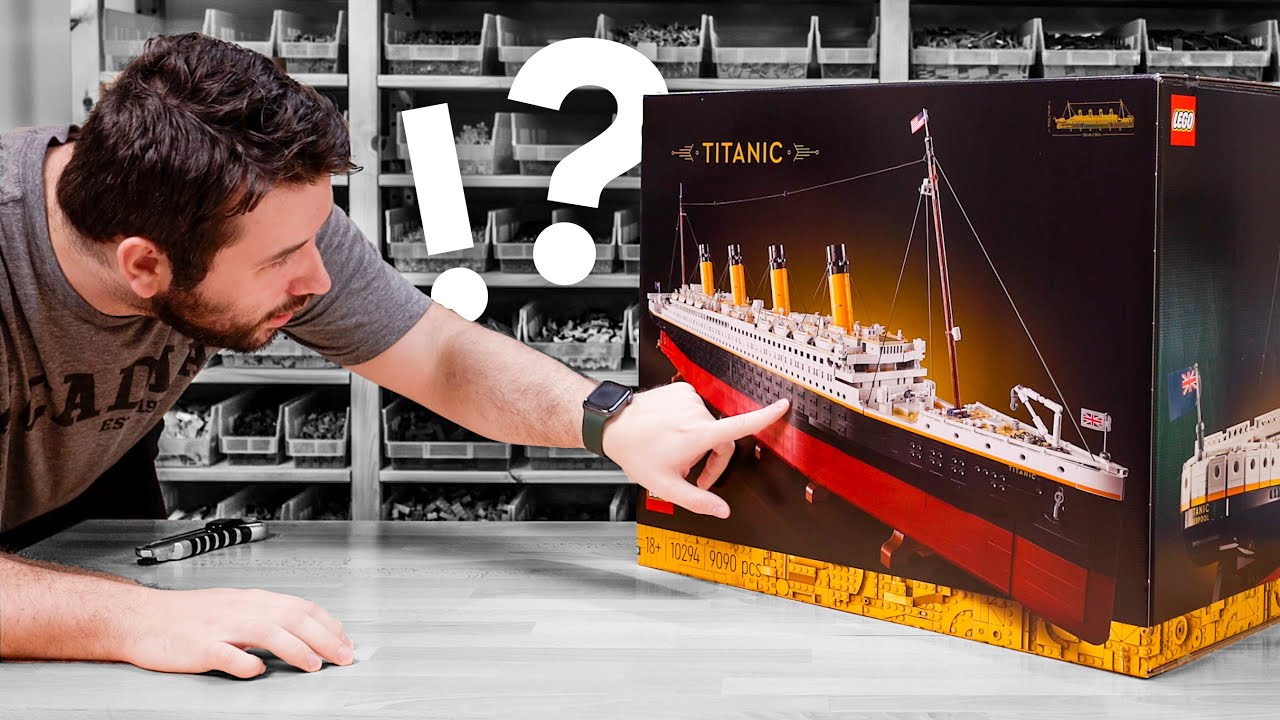 LEGO Titanic Unboxing & Reaction!