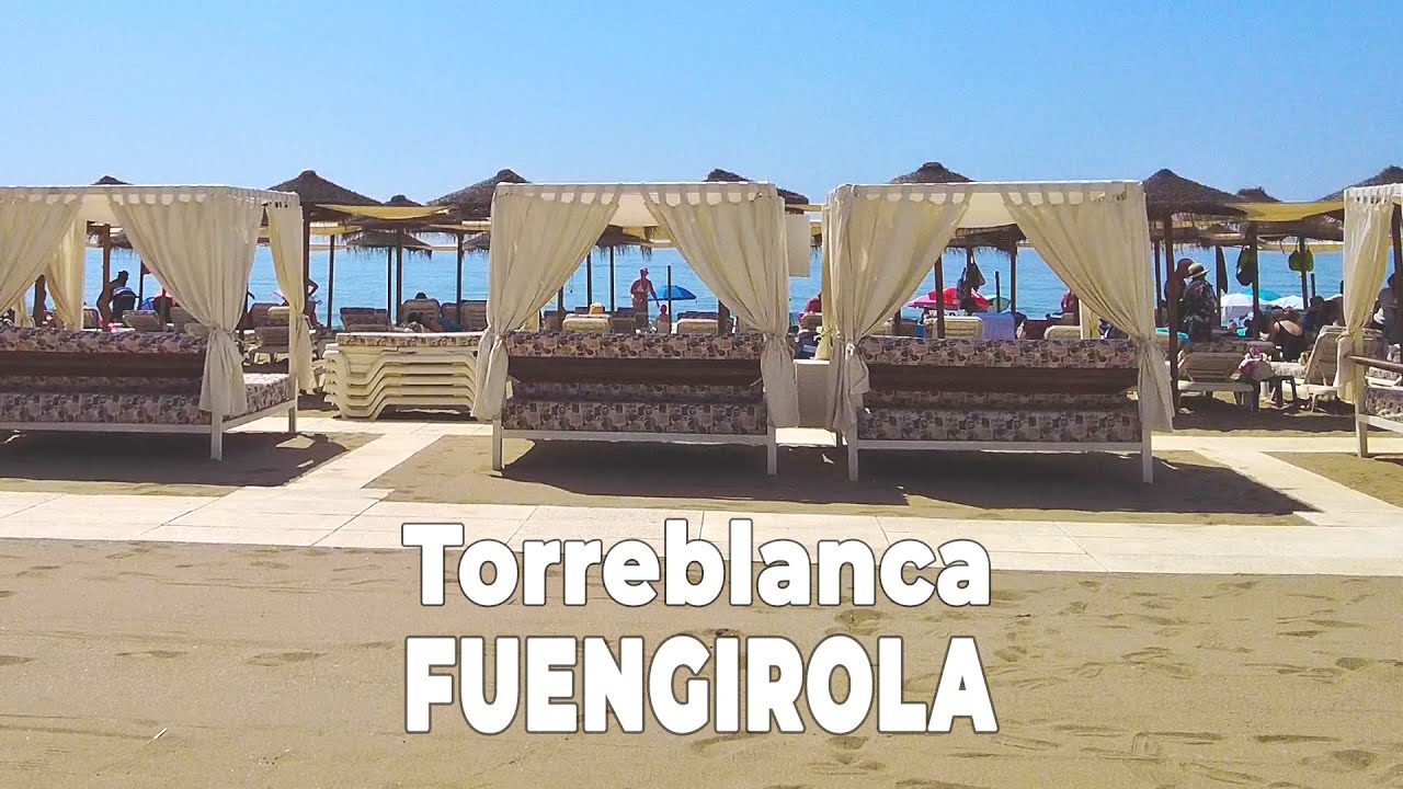 Torreblanca Fuengirola Walking Tour Costa del Sol Malaga Spain 2025 [4K]