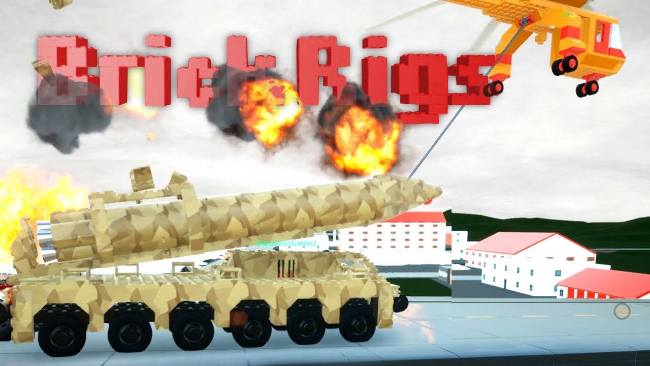 NUCLEAR Missiles DESTROY a LEGO City and Zombie Horde Destruction! - Brick Rigs Multiplayer