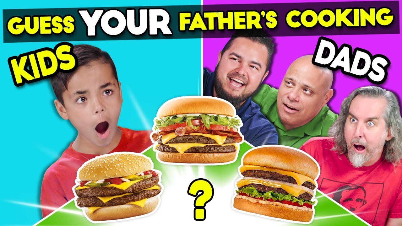 Can Kids Guess Their Father’s Cooking?