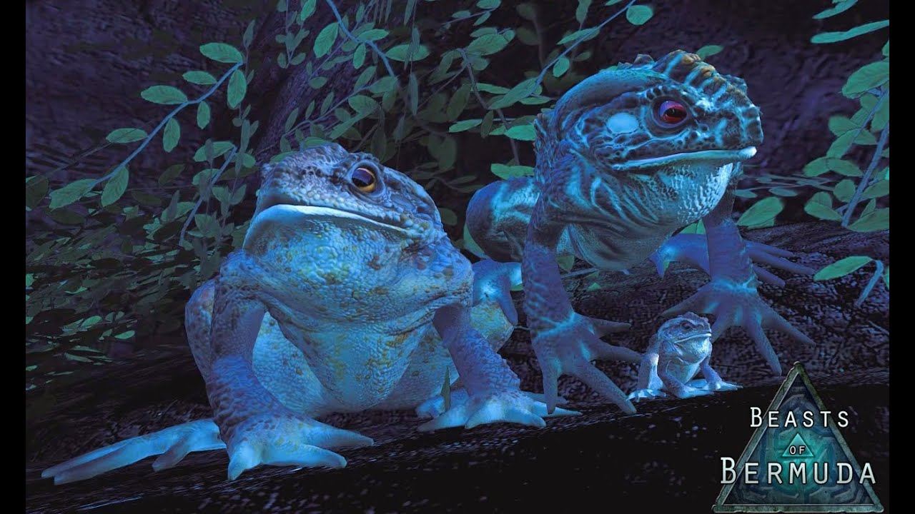 The life of a Giant frog in a land of dinosaurs (Beasts of Bermuda)