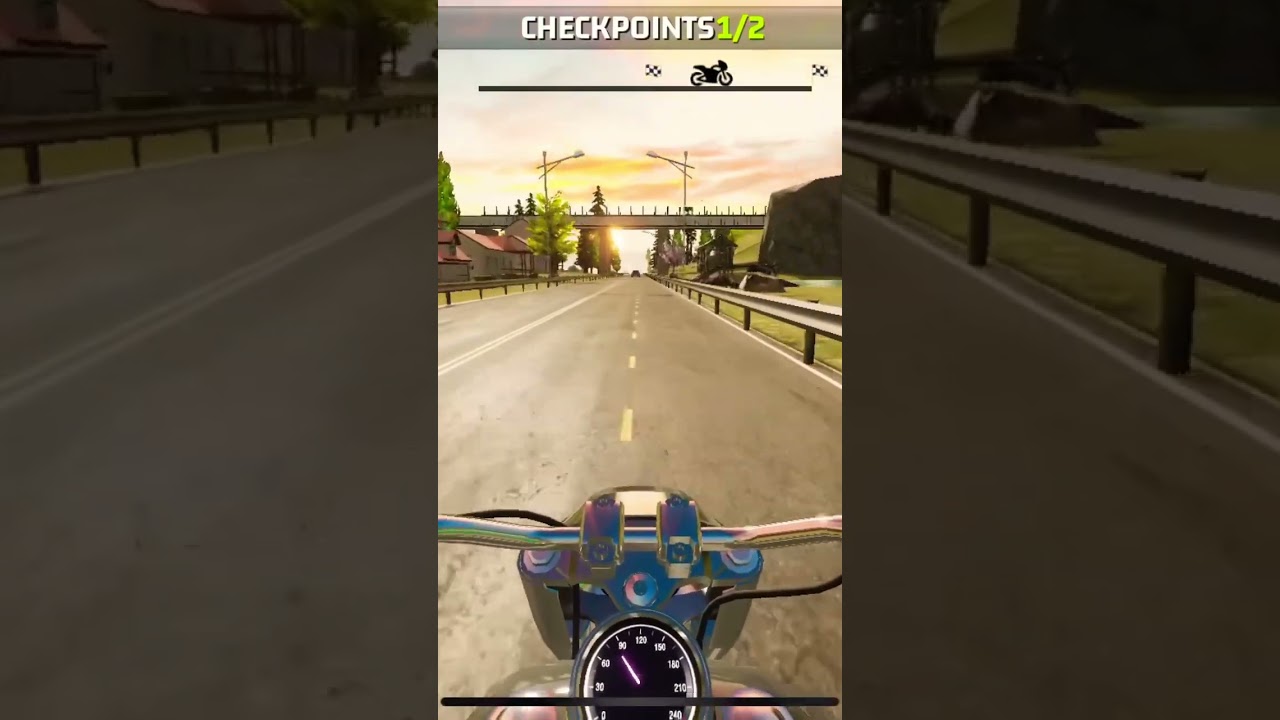 speed moto dash:real simulator gameplay android mobile game
