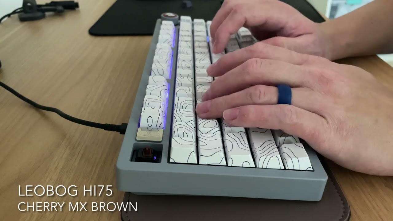 Leobog Hi75 | MX Brown | Typing Sounds