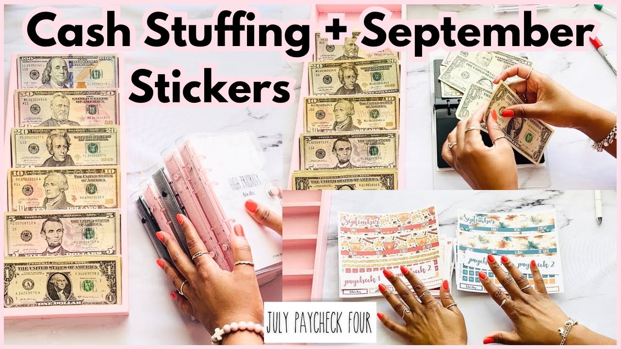 $700 PAYCHECK BUDGET + CASH ENVELOPE STUFFING | CASH STUFFING SAVINGS CHALLENGES + SINKING FUNDS
