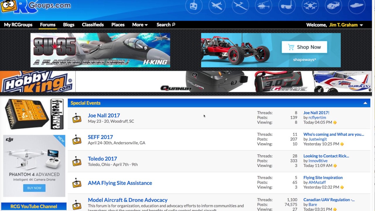 How To Buy an Ad on RCGroups.com